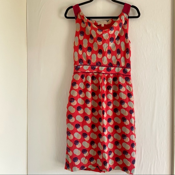 Moulinette Soeurs Silk Sleeveless Dress Size 6 - Picture 2 of 13